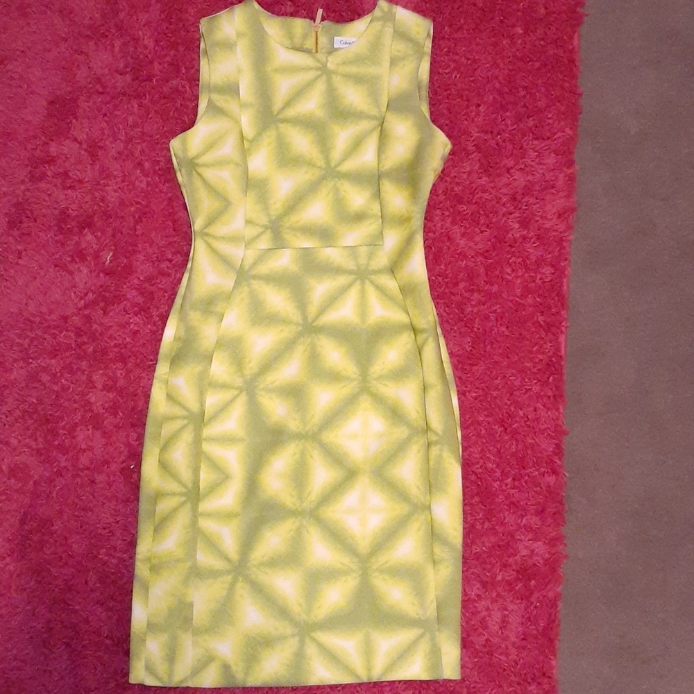 Calvin Klein fitted professional dress